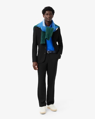 Cinto com Fivela em Tecido Stretch