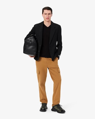 Camiseta de Algod&atilde;o Pima Leve com Gola V