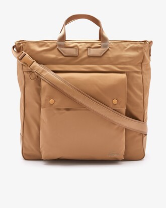 Bolsa tote unissex Back To L em n&aacute;ilon com m&uacute;ltiplos bolsos