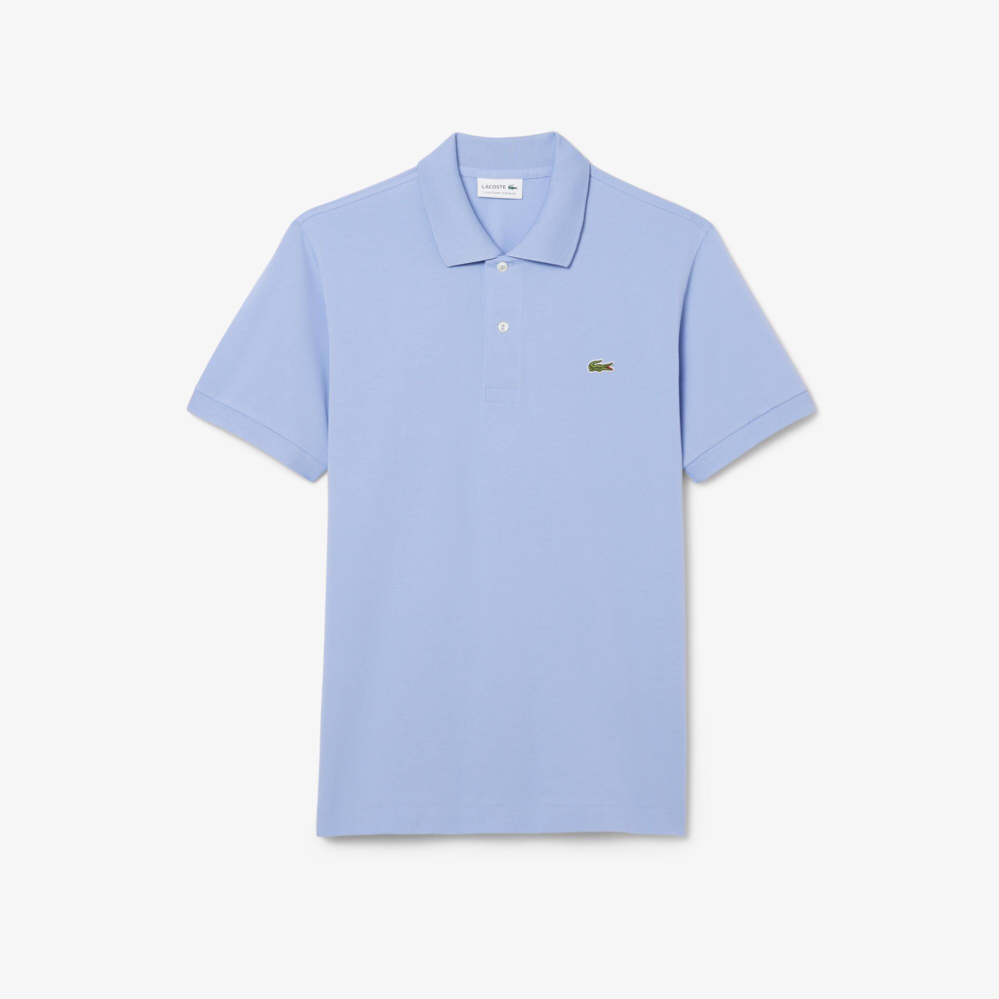Camisa de Algodão Polo L.12.12 Light em Piqué Lacoste