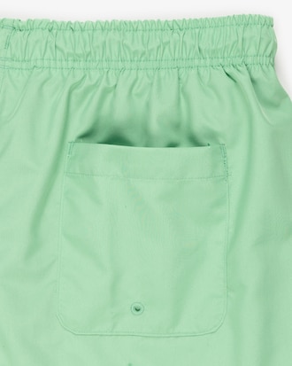 Shorts de Baño Monocromo Largos