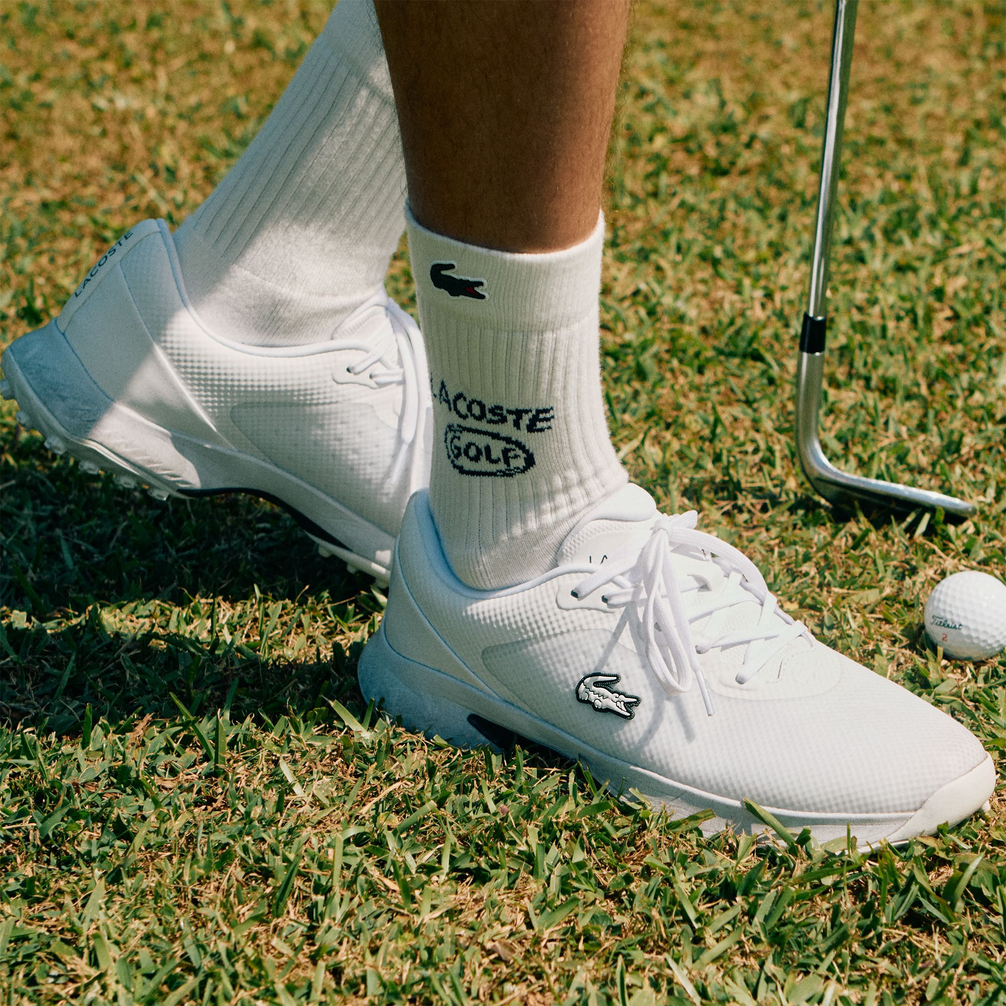 Tênis Esportivo Masculino Lacoste Golf Point Repelente à Água