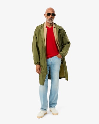 Camiseta de Algod&atilde;o Pima Leve com Gola V
