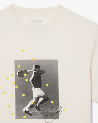 Camiseta Lacoste Tennis x Novak Djokovic Gr&aacute;fica
