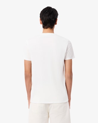 Remera De Algodón Pima Con Cuello En V