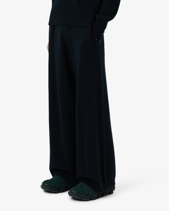 Calças de Treino em Lã Feltrada