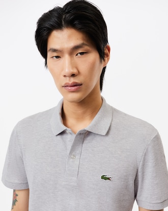 Polo Slim Fit L.12.12 em Piqué