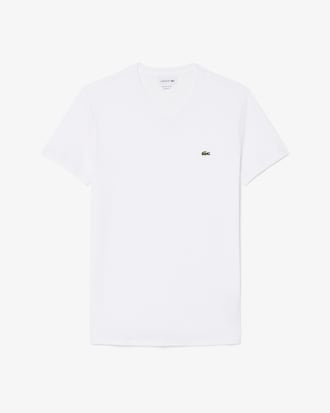 Remera De Algod&oacute;n Pima Con Cuello En V