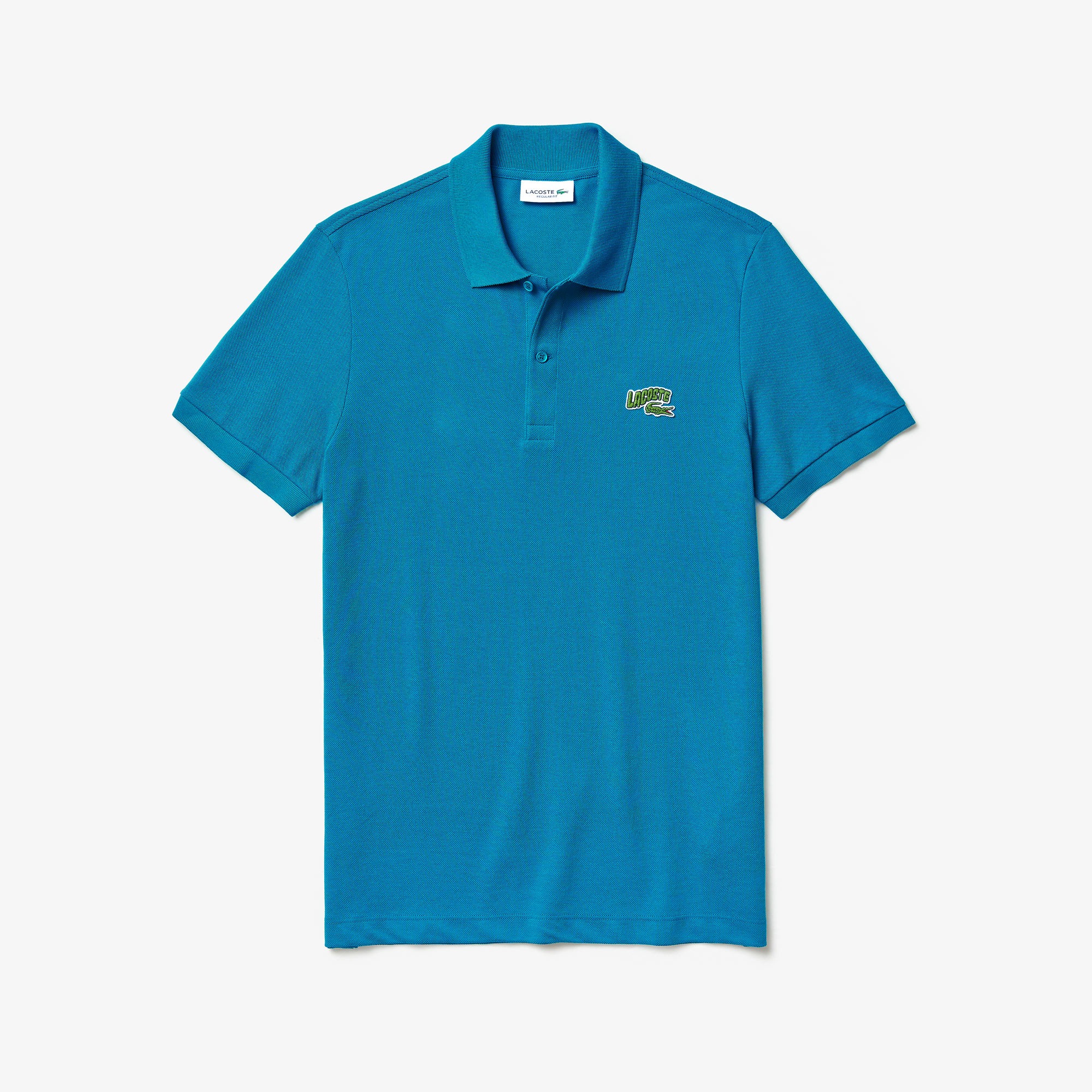 Polo De Hombre Lacoste Regular Fit En Piqué De Algodón Con Parche