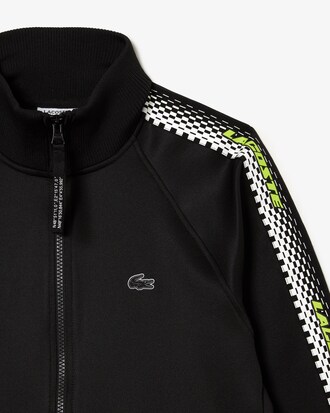 Buzo con cierre Logo Stripe de corte holgado para mujer