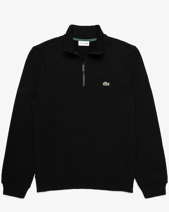 Buzo de Algodón con Cierre y Cuello Alto