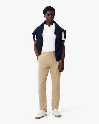 Polo Slim Fit L.12.12 em Piqu&eacute;