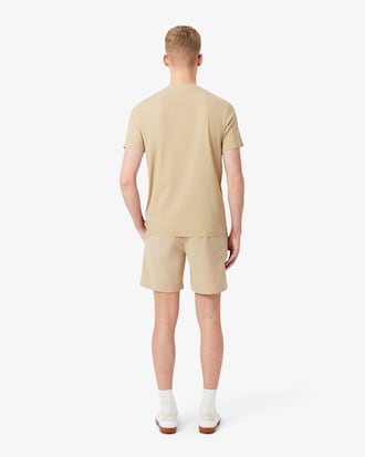 Bermuda de modelagem ajustada em malha stretch