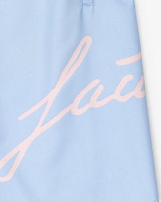 Shorts de Ba&ntilde;o Monocromo Largos