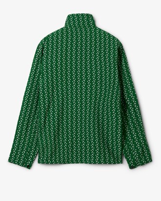 Camisa de Cetim Estampada com Corte Regular Runway