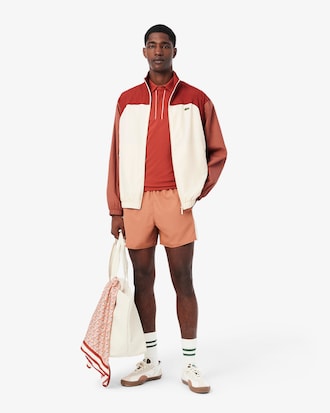 Campera Impermeable Color Block