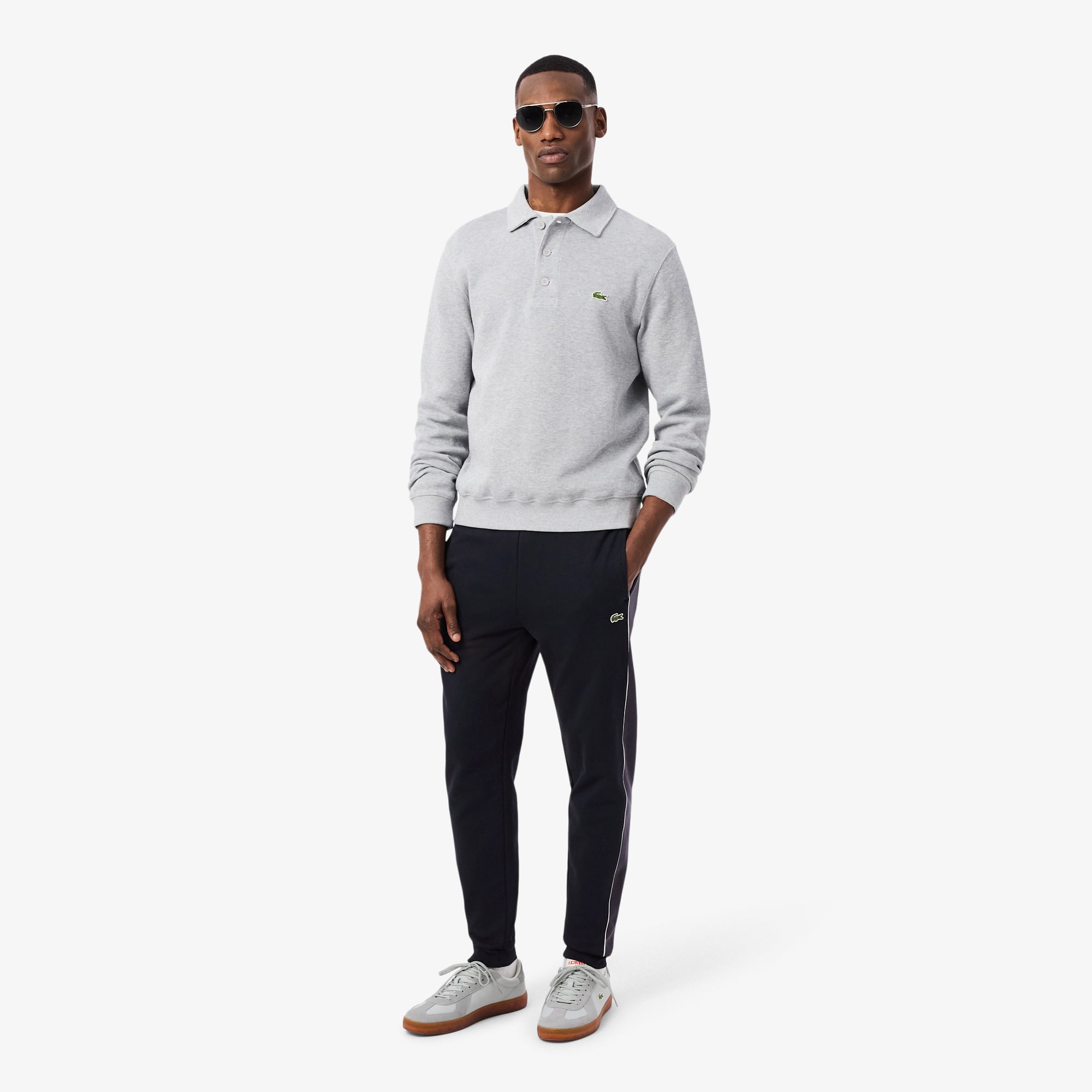 Calça esportiva masculina afunilada