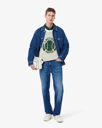 Sobrecamisa De Denim De Algodón Pesado