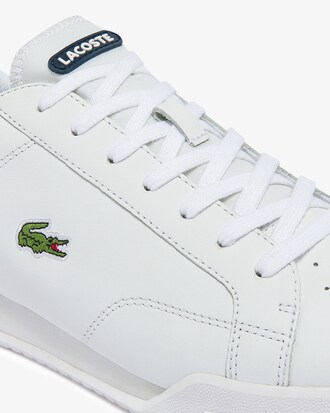 T&ecirc;nis masculino Twin Serve em couro com toque de cor