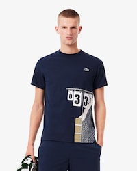 Remera Tenis Heritage Print Ultra-Dry
