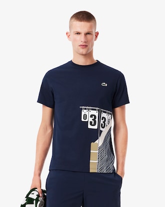 Remera Tenis Heritage Print Ultra-Dry