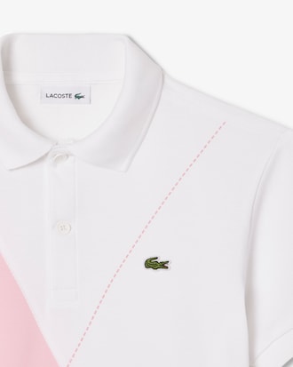 Polo em Mini Piqué com Argyle Contrastante