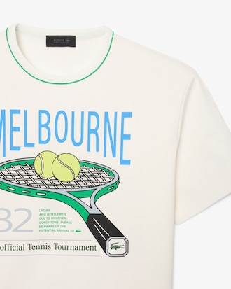Remera con estampado de tenis Runway
