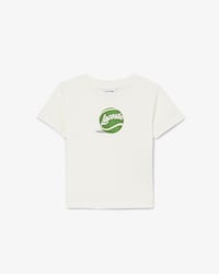 Tennis Print Cotton T-shirt