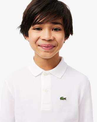 Polo Lacoste Infantil Masculina em Petit Piquet