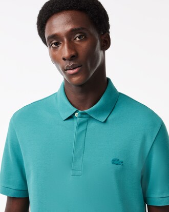 Polo Regular Fit Paris em Piqué Stretch