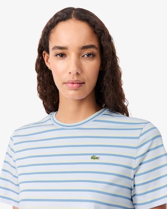 Camiseta de Malha Listrada