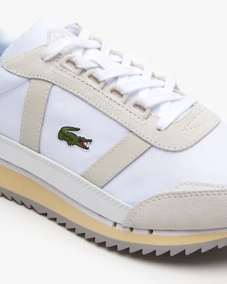 T&ecirc;nis masculino Lacoste Partner Retr&ocirc; em tecido