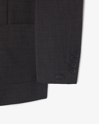 Blazer de mezcla de lana