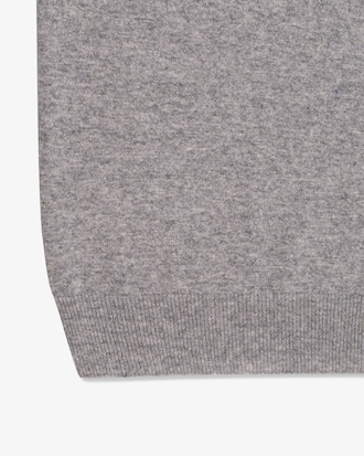 Sweater De Lana Merino Y Cuello Redondo Fit Regular