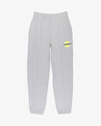 Cal&ccedil;a de moletom esportiva de l&atilde; com estampa de bola