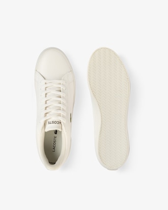 T&ecirc;nis em Couro Masculino Lacoste Lerond