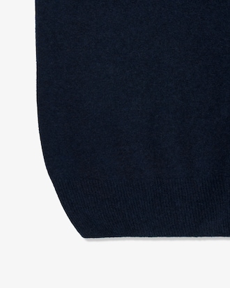 Sweater De Lana Merino Con Cierre
