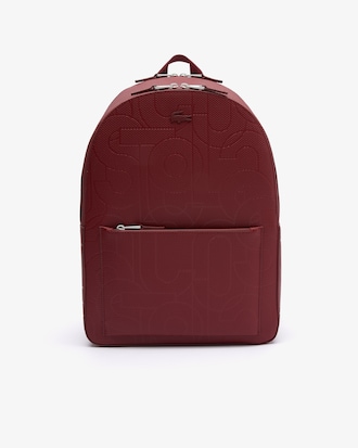 Mochila masculina Chantaco em piqué de couro