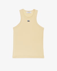 Musculosa de Punto Acanalado Cuello Redondo