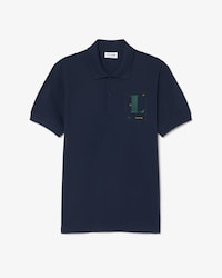 Camisa Polo Petit Piqu&eacute; Cl&aacute;ssica Estampada
