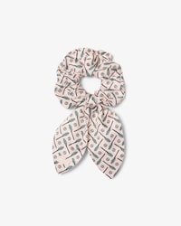 Scrunchie de Cetim Estampado