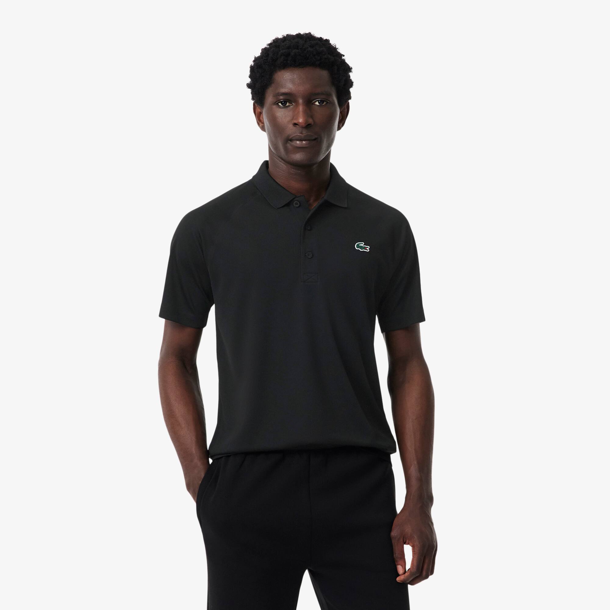 Camisa Raglan Polo Lacoste Proteção UV Masculina