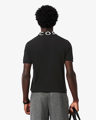Polo Con Emblema Jacquard Al Cuerpo