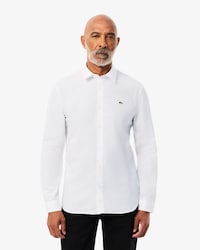 Camisa De Poplin Elastizado Al Cuerpo
