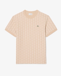 Remera de jacquard con monograma