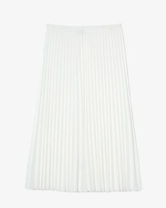 Saia Plissada Fluida com Cós Elástico