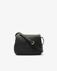 Bolsa City Court em Couro Granulado com Fecho Flap