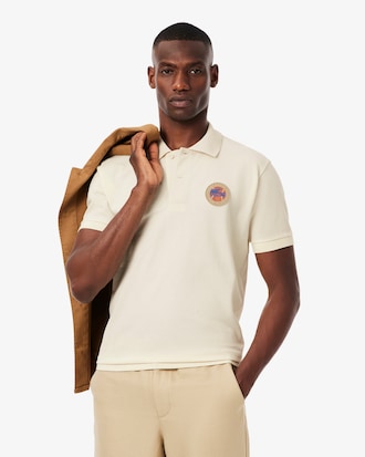 Polo Mini-Piqu&eacute; con Escudo Fit Cl&aacute;sico