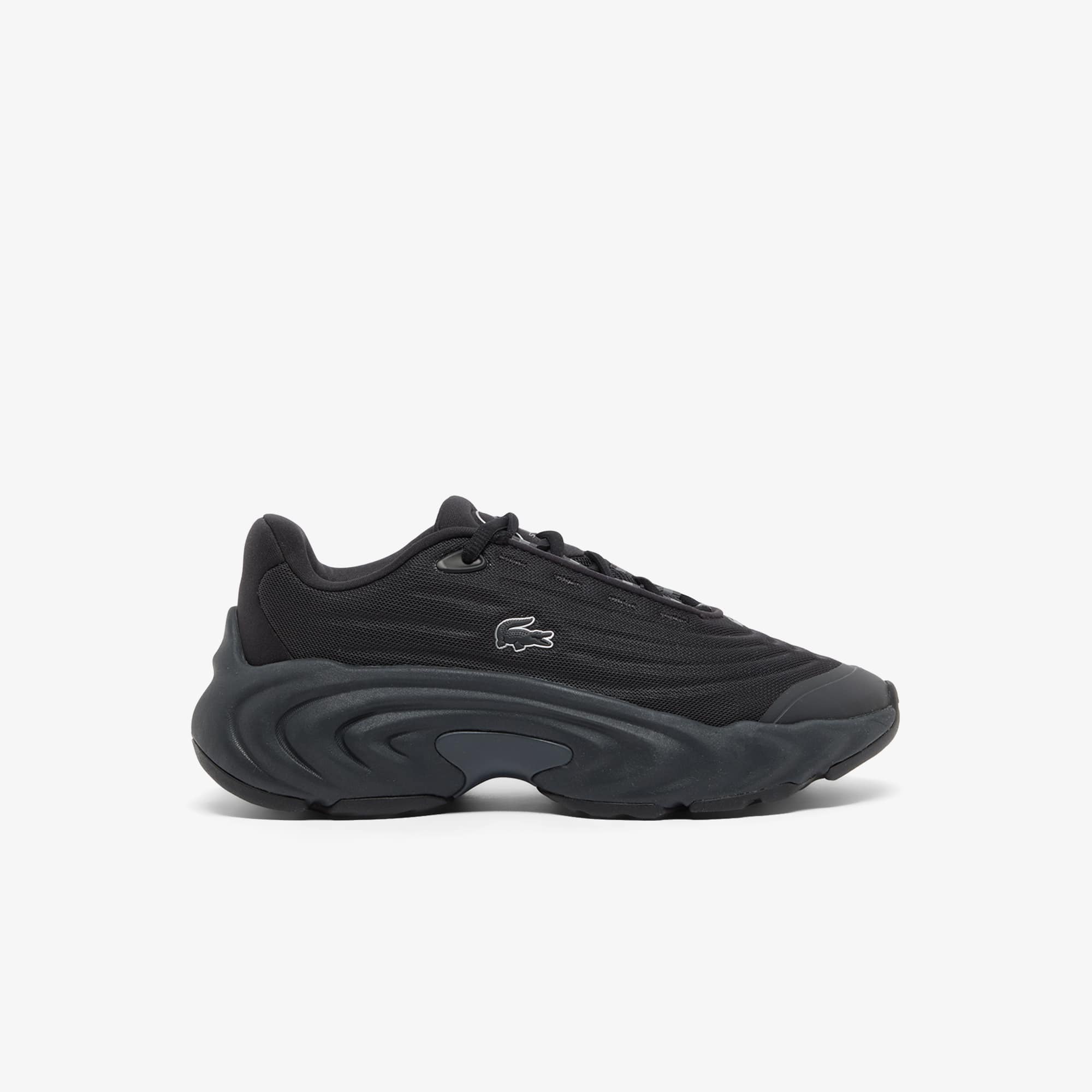 LACOSTE SPINOR SANDAL ブラック 24.5センチ Tênis Lacoste Feminino Spinor com Estampa Ombré em Malha