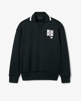 Camisola com Colarinho Polo e Emblema